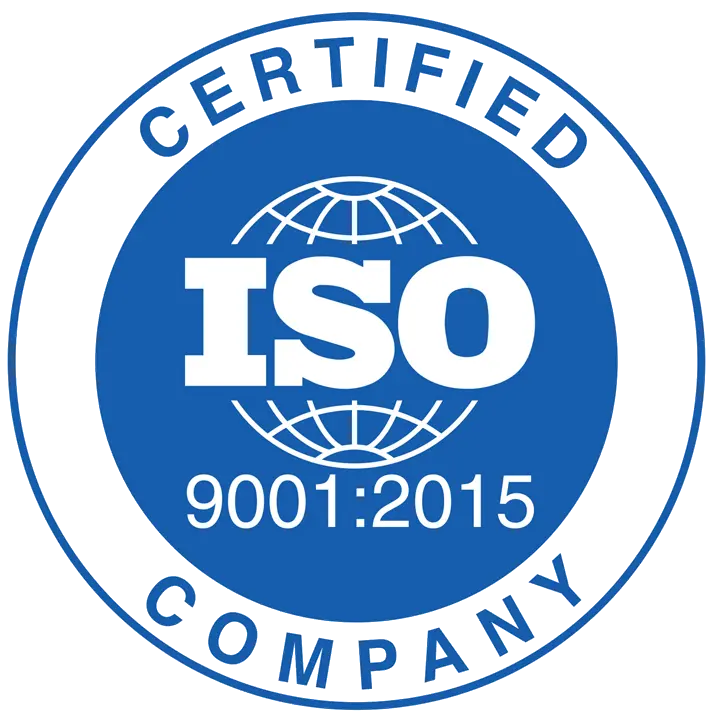 ISO certified company