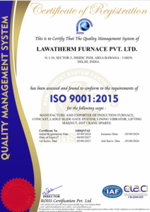 Quality Management System certificate