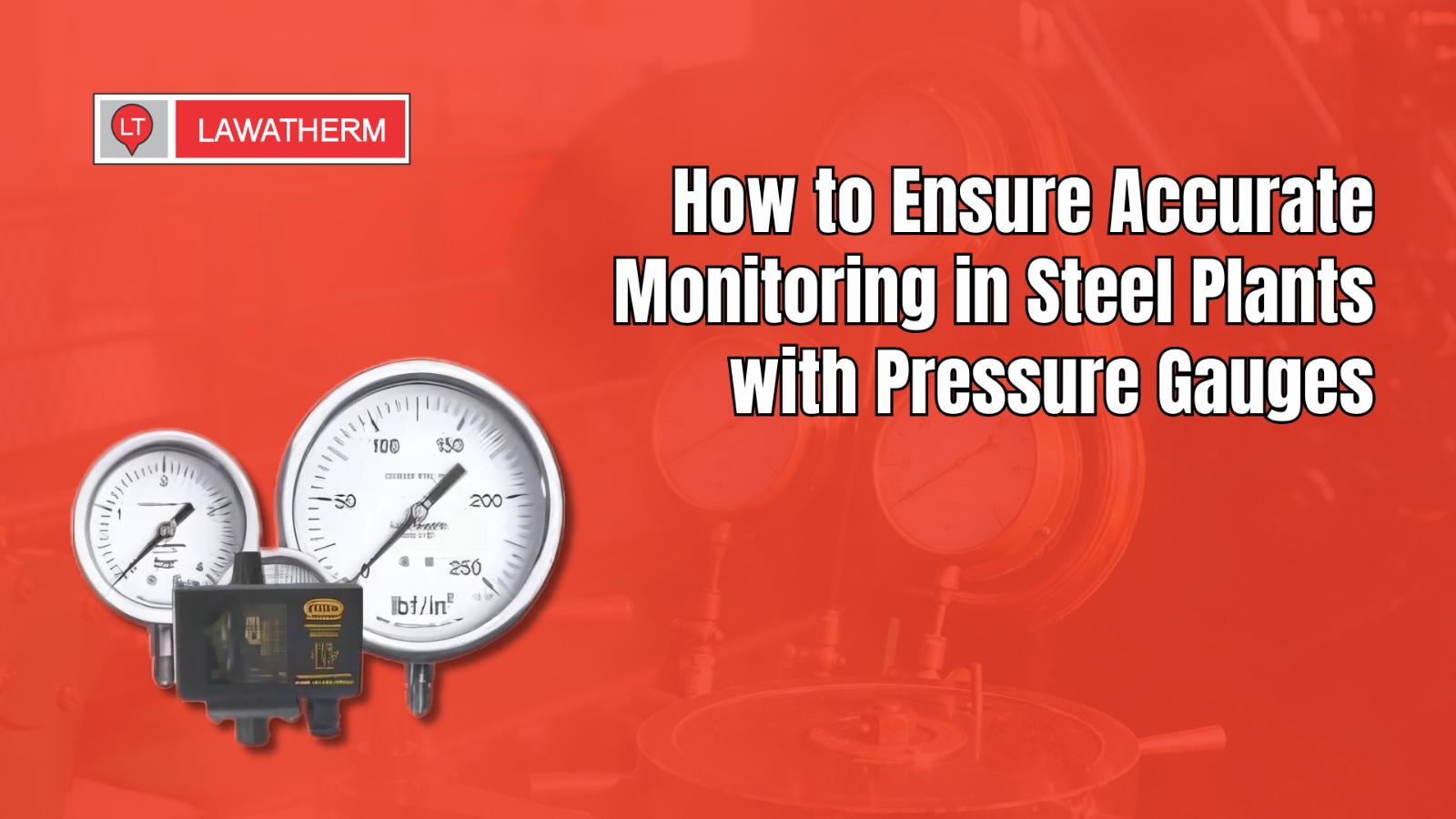 You are currently viewing How to Ensure Accurate Monitoring in Steel Plants with Pressure Gauges