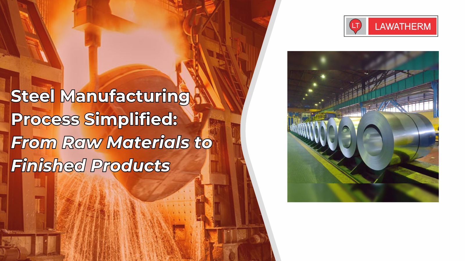 Steel Manufacturing Process Simplified From Raw Materials to Finished Products