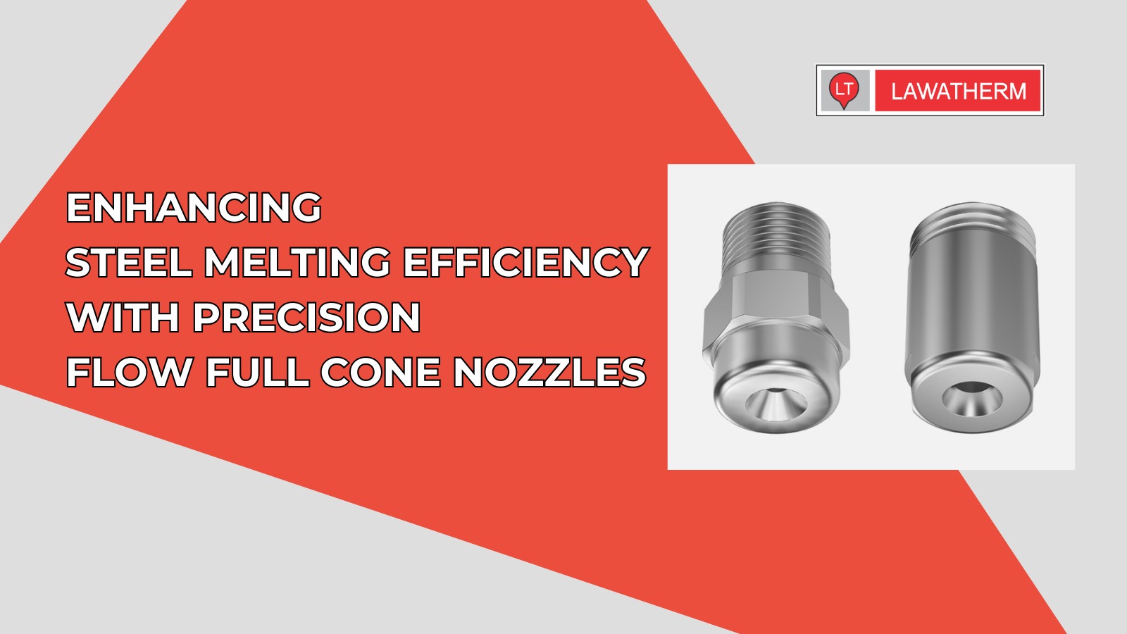 Enhancing Steel Melting Efficiency with Precision Flow Full Cone Nozzles