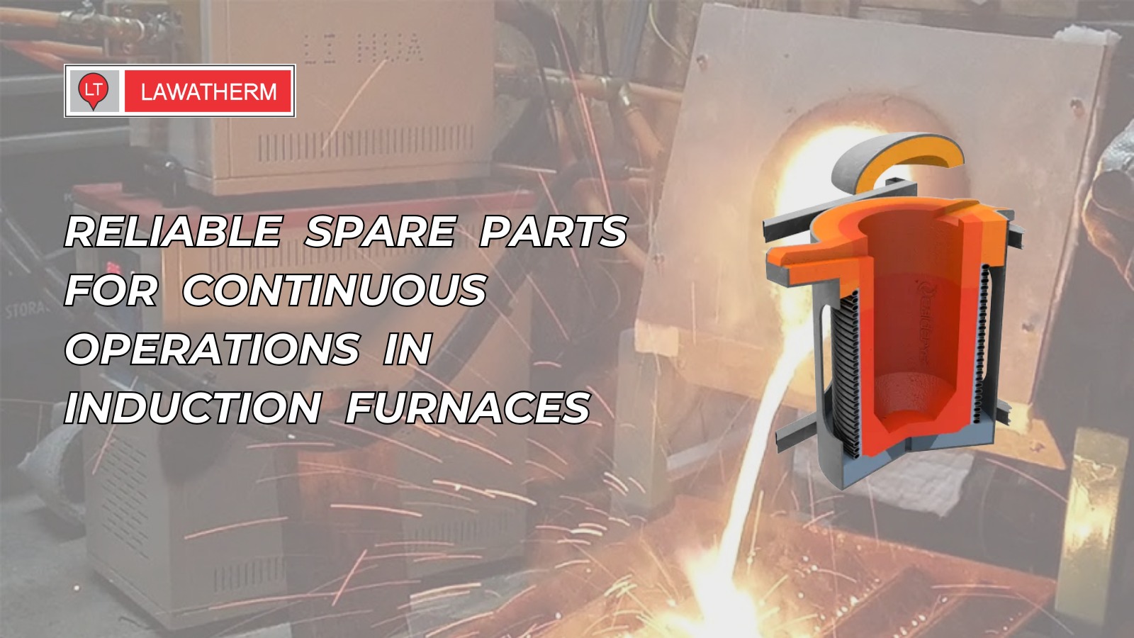 Reliable Spare Parts for Continuous Operations in Induction Furnaces